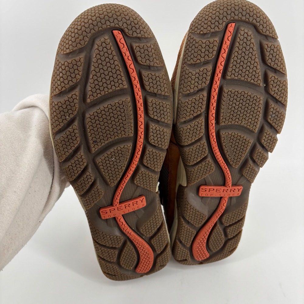 Sperry Top-Sider Sea Kite Sport Picket Boat Shoes Mens 11 Brown Waterproof Gorp - Picture 3 of 8
